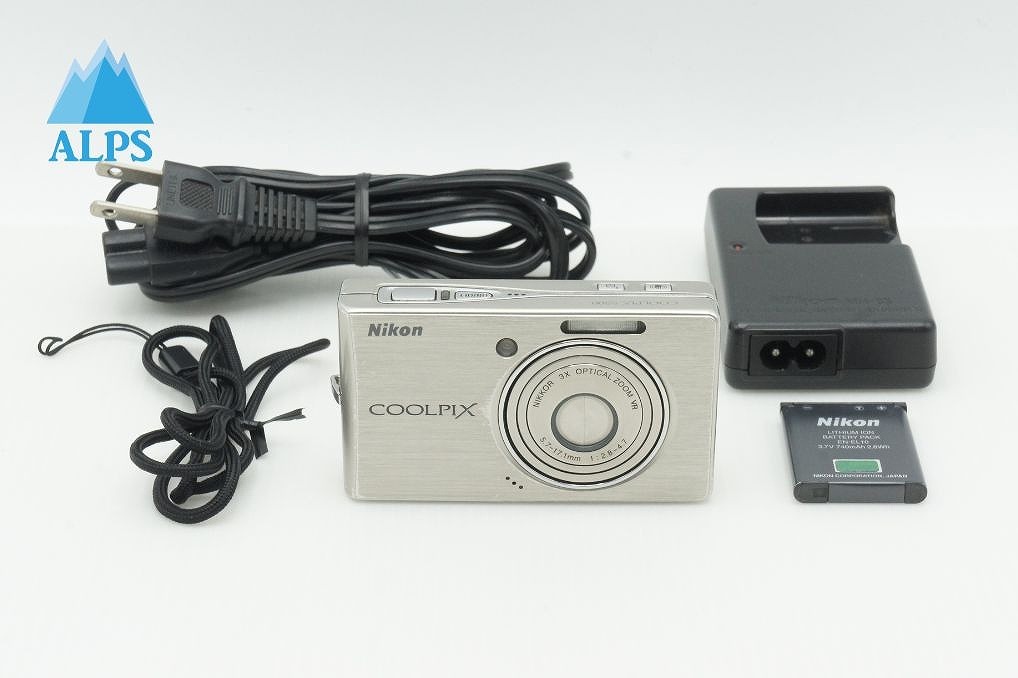 Nikon ニコン COOLPIX S500 コンパクトデジタルカメラ シルバー 260121n【アルプスカメラ】