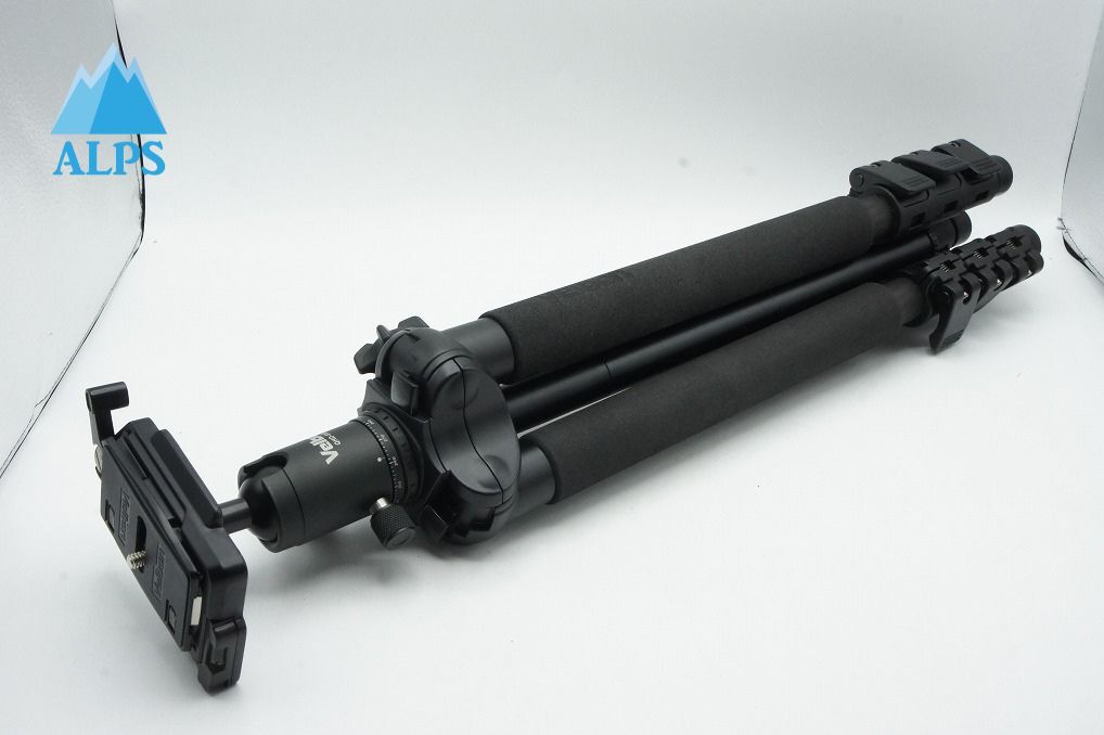 良品 Velbon ベルボン Geo Carmagne E543M II + QHD-S6Q 三脚 260123a【アルプスカメラ】