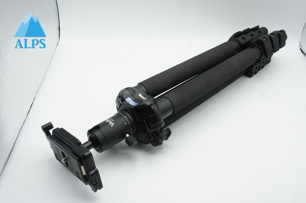 美品 Velbon ベルボン Geo Carmagne E543M II + QHD-S6Q 三脚 260121am【アルプスカメラ】