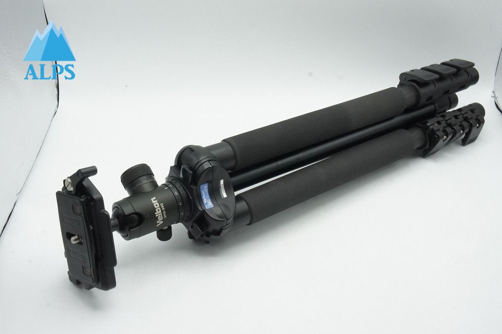 良品 Velbon ベルボン Geo Carmagne E543M II + QHD-S6Q 三脚 260123b【アルプスカメラ】