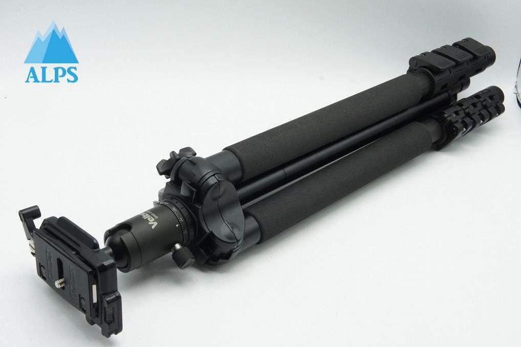 美品 Velbon ベルボン Geo Carmagne E543M II + QHD-S6Q 三脚 260123c【アルプスカメラ】