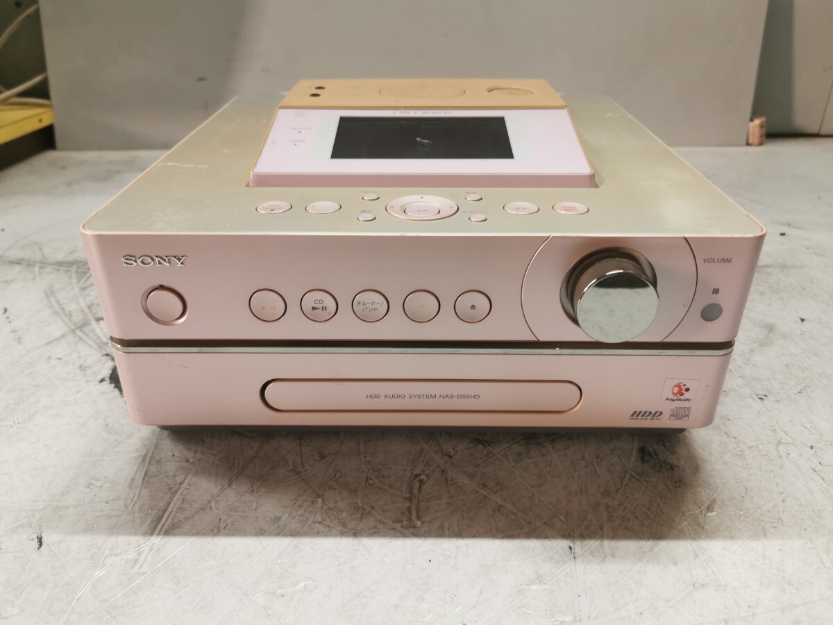 SONY NAS-D55HD HDD ネットワーク オーディオ システム ジャンク