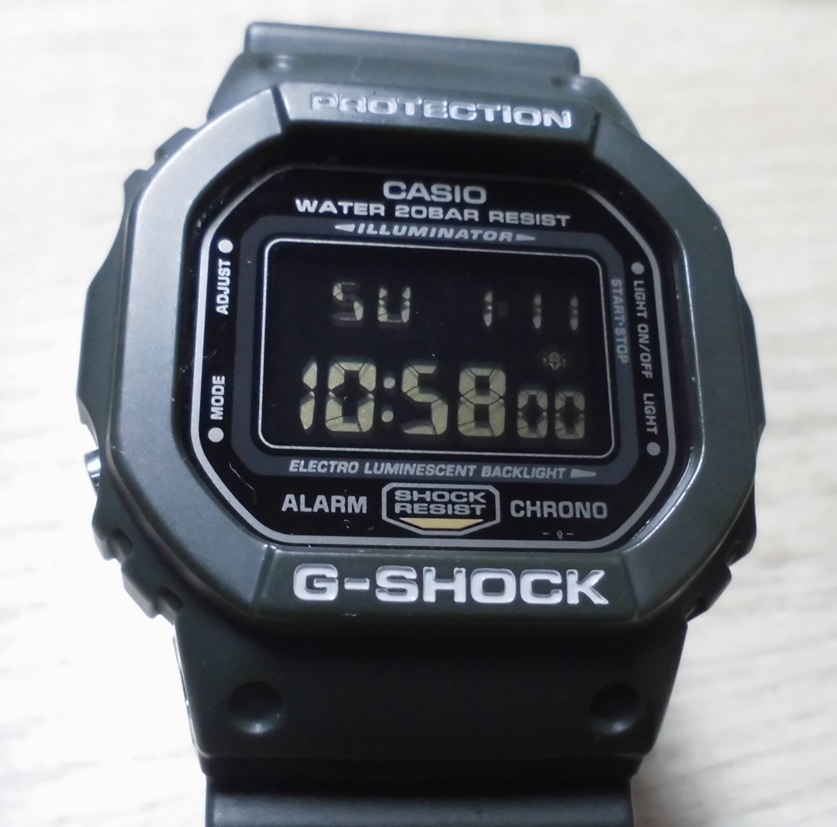 送料２９０円～！カシオ ジーショック DW-5600FS-3JF 久利生公平 木村拓哉さん着 映画HERO ヒーロー キムタク スピード系 CASIO G-SHOCK