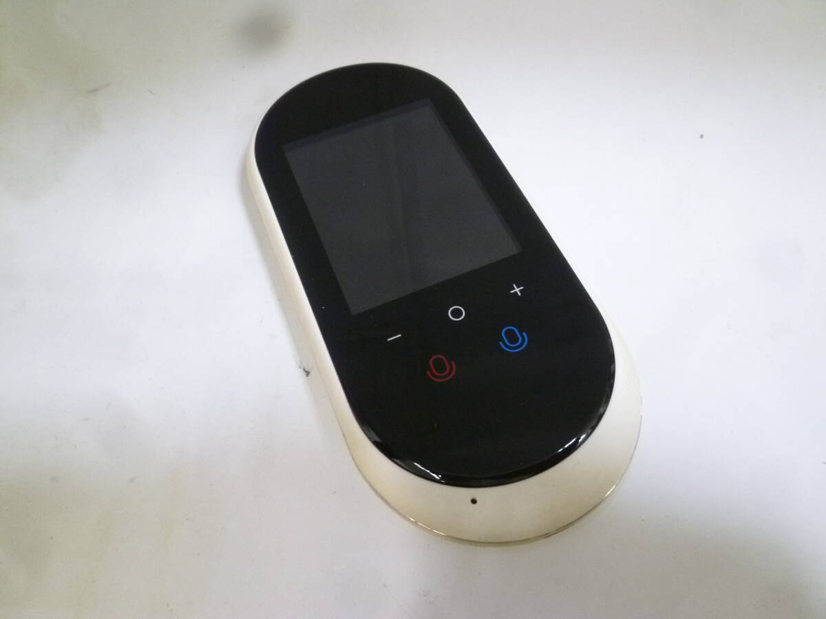 ＃43059 【中古品】 夢通訳機 DT-YTY201W 翻訳機 通電○ 付属品無 現状品