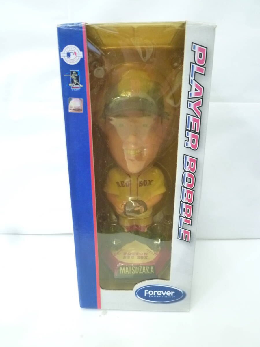 ＃43082 【長期保管品】 ボストン・レッドソックス 松坂大輔 ボブルヘッド フィギュア メジャーリーグ 大リーグ 首振り人形 2007年？