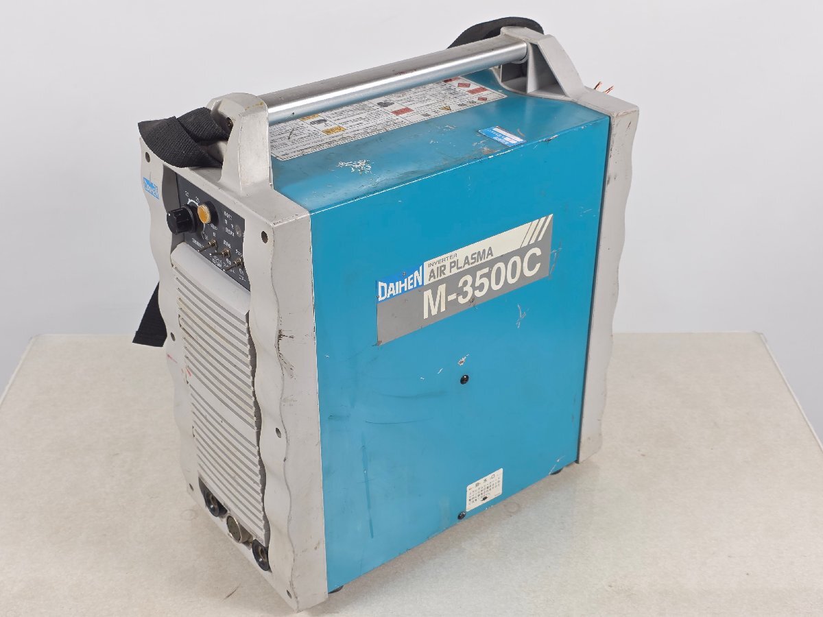 通電確認のみ DAIHEN VRCMC-35 エアプラズマ切断機 電源 コンプレッサー内蔵 小型 200V ダイヘン 【保証なし】