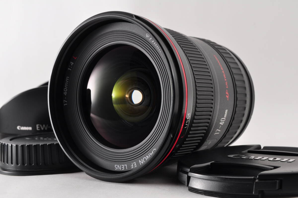 #151【美品】Canon EF 17-40mm f/4L USM 広角ズームレンズ 
