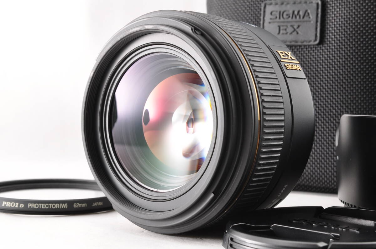 #159 【美品】シグマ 30mm f/1.4 EX DC HSM ニコンF用 広角オートフォーカスレンズ