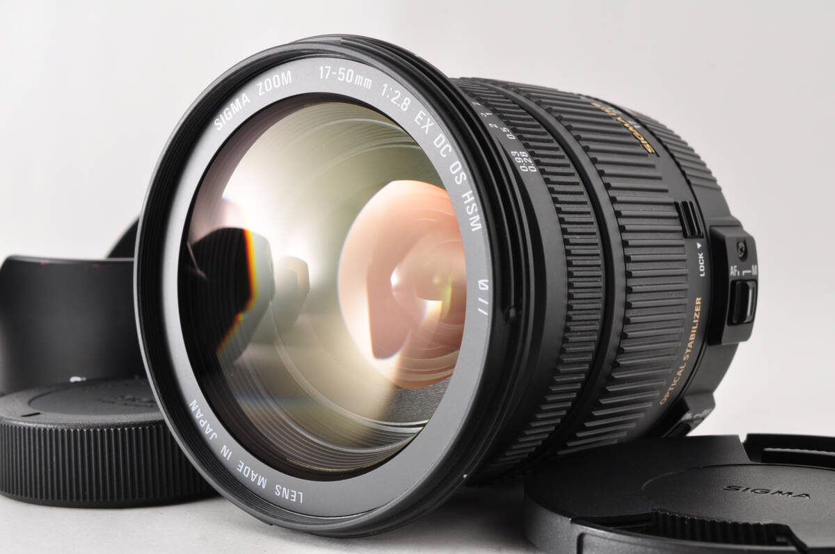 #165【美品】シグマ ズーム 17-50mm f/2.8 EX DC OS HSM ニコンF用