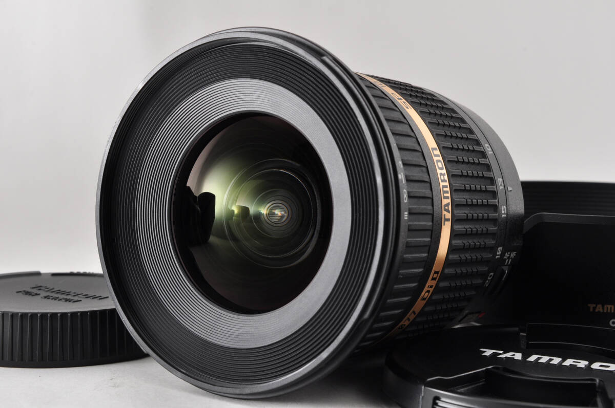 #161【美品】タムロン SP 10-24mm F3.5-4.5 Di II B001 キヤノンEF用 広角ズームレンズ
