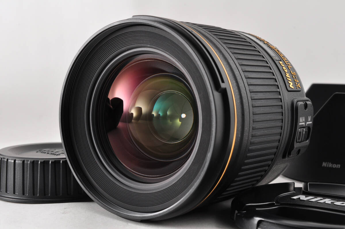 #166【美品】Nikon AF-S 28mm f/1.8 G 広角オートフォーカスコンパクトレンズ 日本製