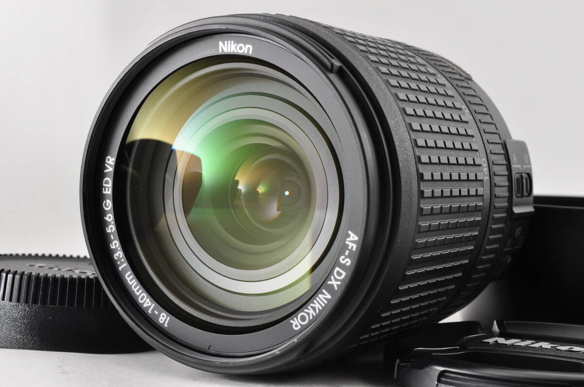 #180【美品】Nikon AF-S DX NIKKOR 18-140mm f/3.5-5.6 G ED VR オートフォーカスレンズ