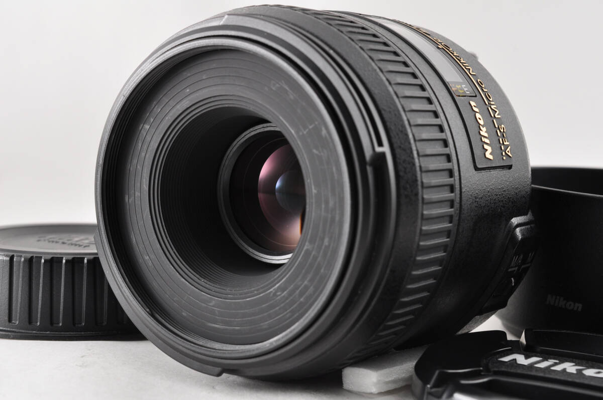 #185【美品】Nikon AF-S DXマクロ 40mm f/2.8G オートフォーカスクローズアップレンズ