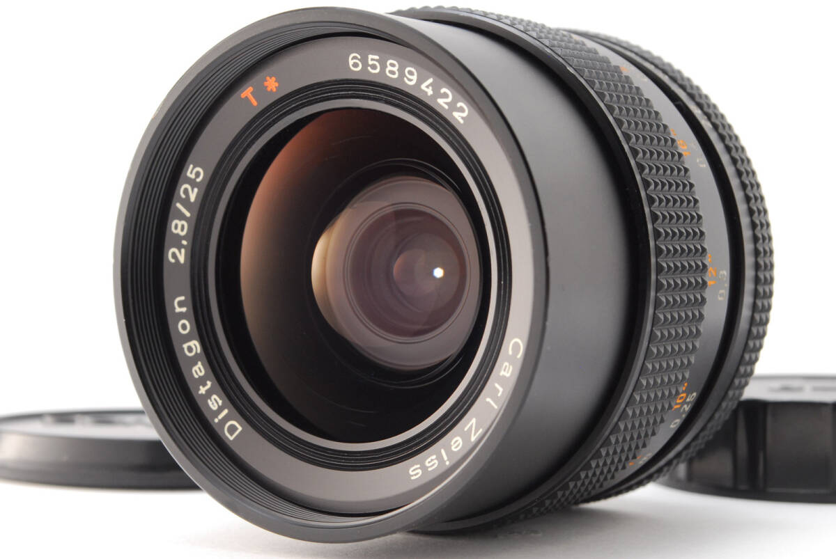#215【美品】コンタックス カールツァイス ディスタゴン T* 25mm f/2.8 AEG C/Yレンズ