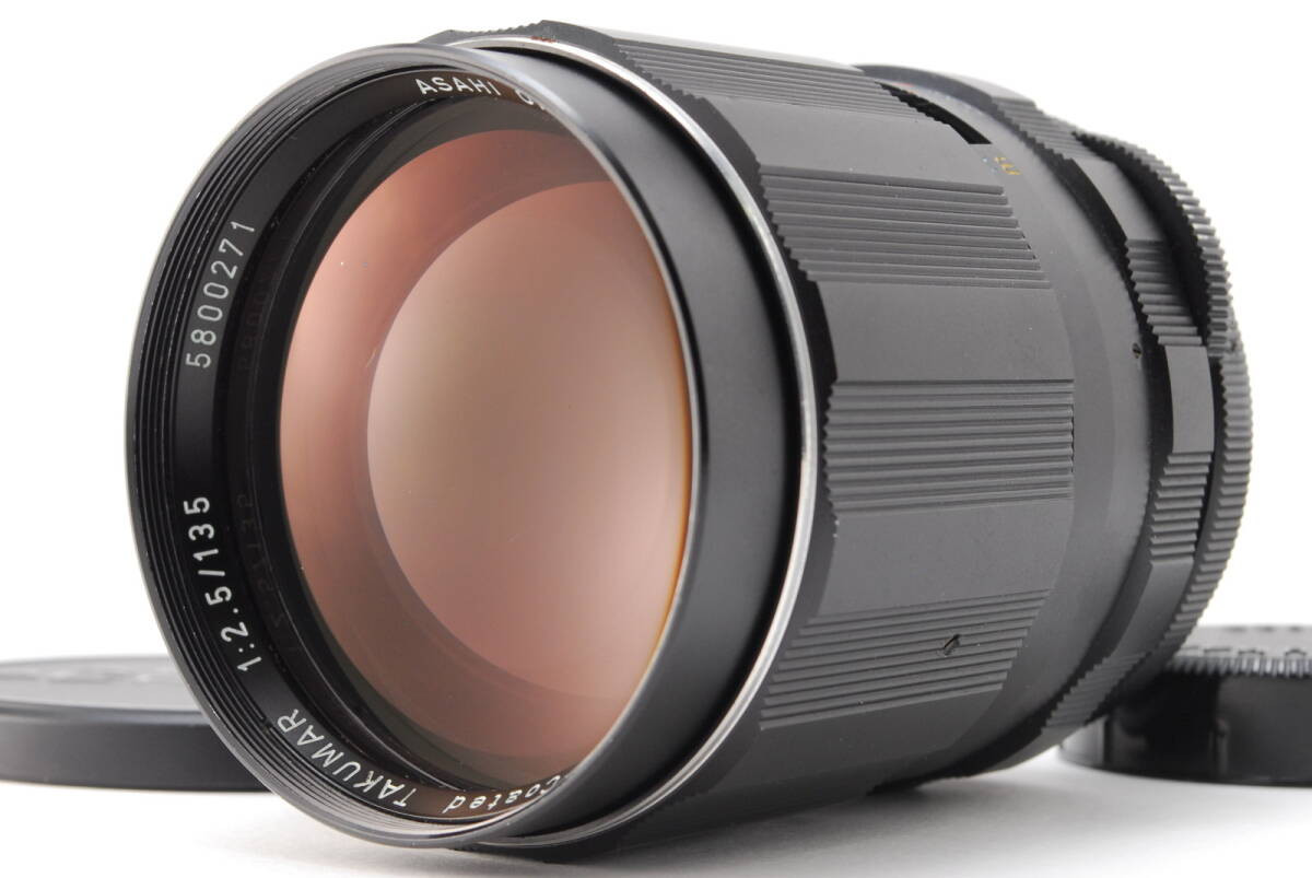 #216 【美品】ペンタックス アサヒ SMC タクマー 135mm F2.5 M42マウント MFレンズ