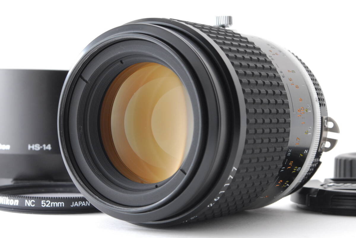 #217【美品】Nikon Ai-s 105mm f/2.8 マクロ MFクローズアップレンズ