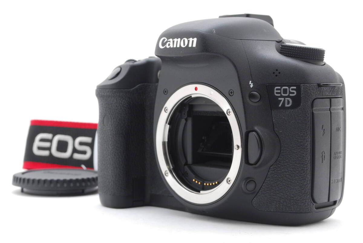#231【美品】Canon EOS 7D ボディ 18MP 一眼レフ デジタルカメラ 7486ショット