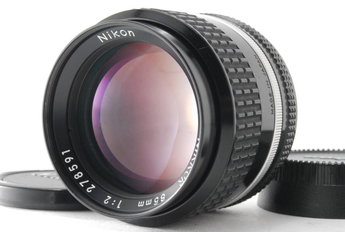 #265 【美品】Nikon Ai-S 85mm f/2 マニュアルフォーカス ポートレートレンズ