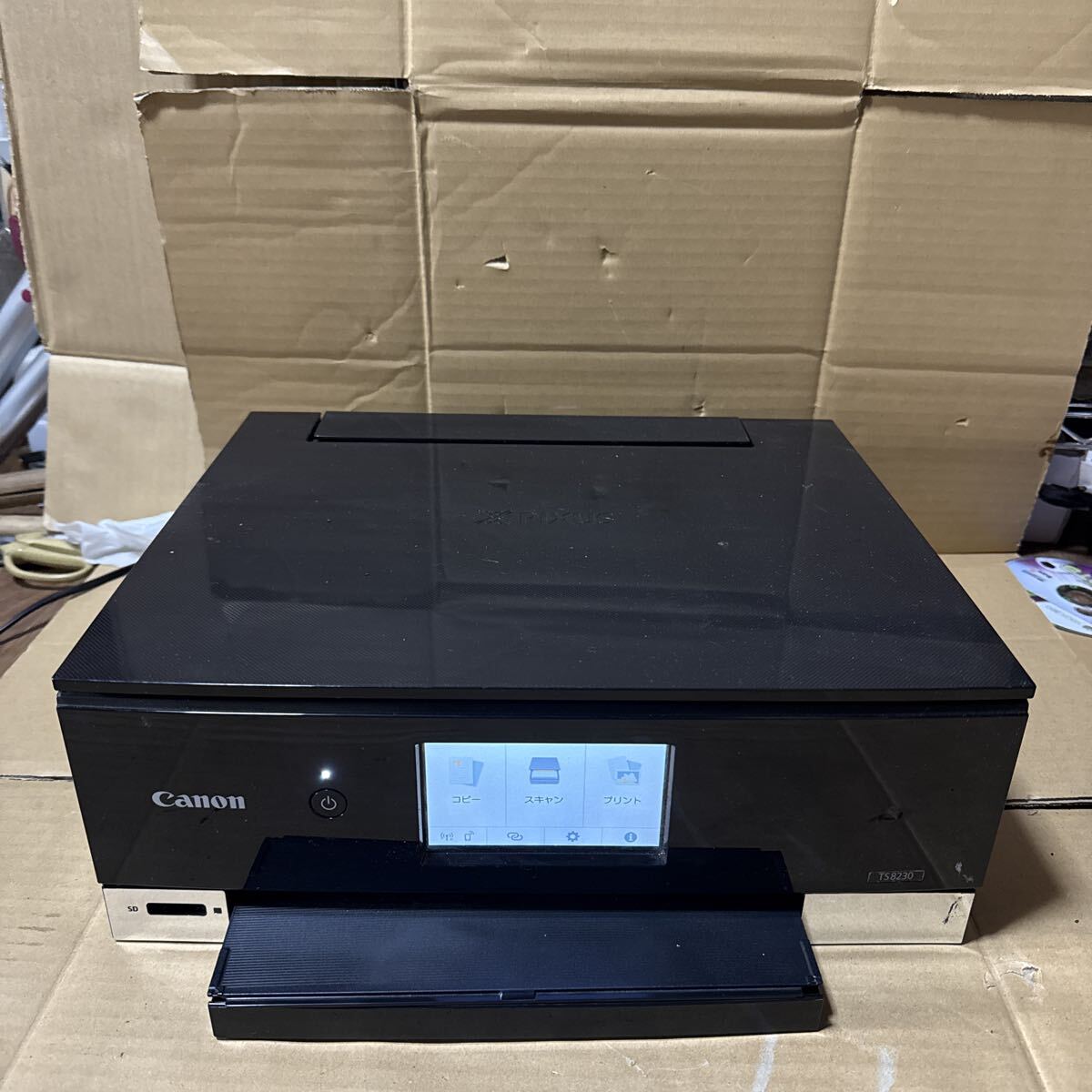あ-8628） Canon PIXUS TS8230 プリンター通電のみ確認　ジャンク