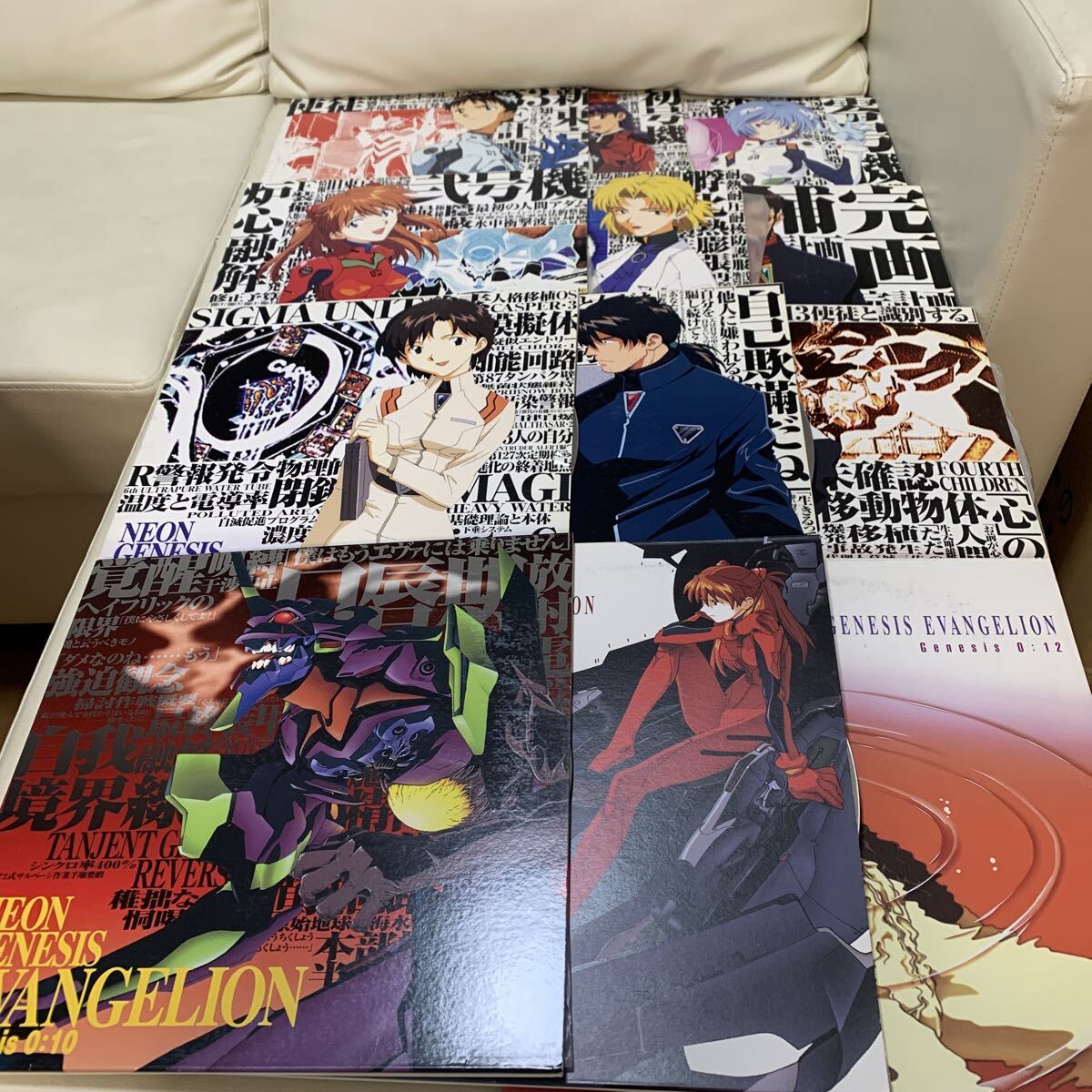 ☆IS-0113ヒ100 NEON GENESIS エヴァンゲリオン 1〜12 レーザーディスク 動作未確認☆