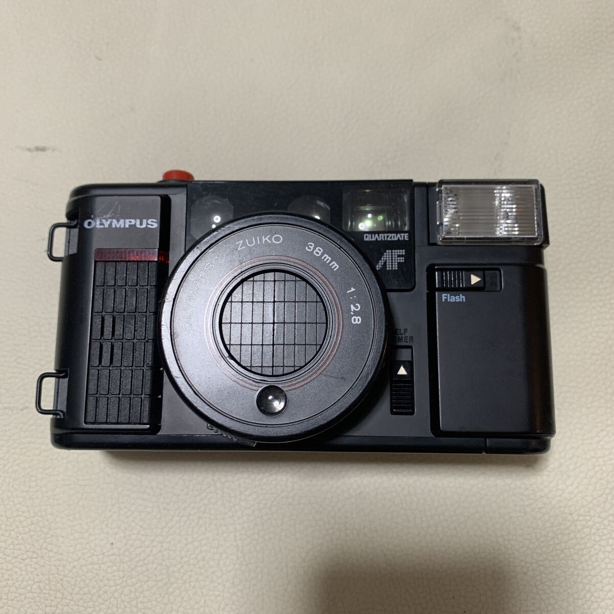 ☆IS-0118や60 OLYMPUS オリンパス QUICK FLASH AFL QUARTZDATE コンパクトフィルムカメラ 動作未確認☆