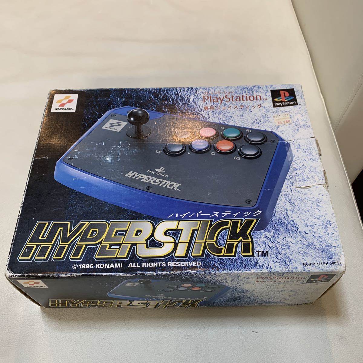 ☆IS-0120わ100 KONAMI コナミ ハイパースティック PlayStation ジョイスティック RU013 動作確認済☆