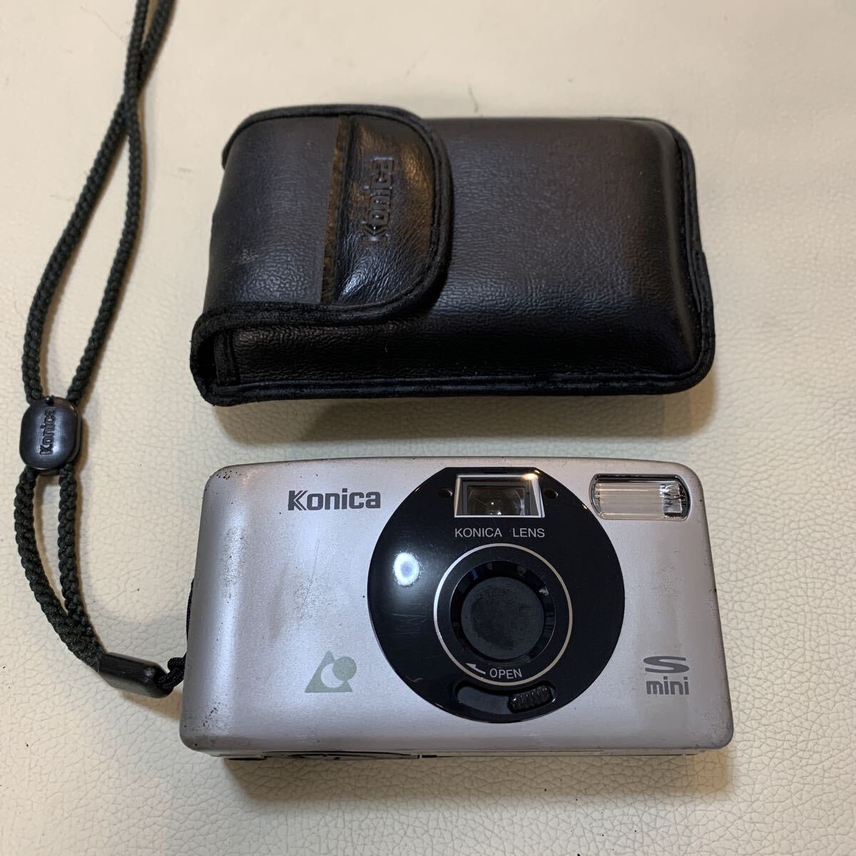 ☆IS-0125セ60 Konica コニカ S mini フィルムカメラ 動作未確認☆