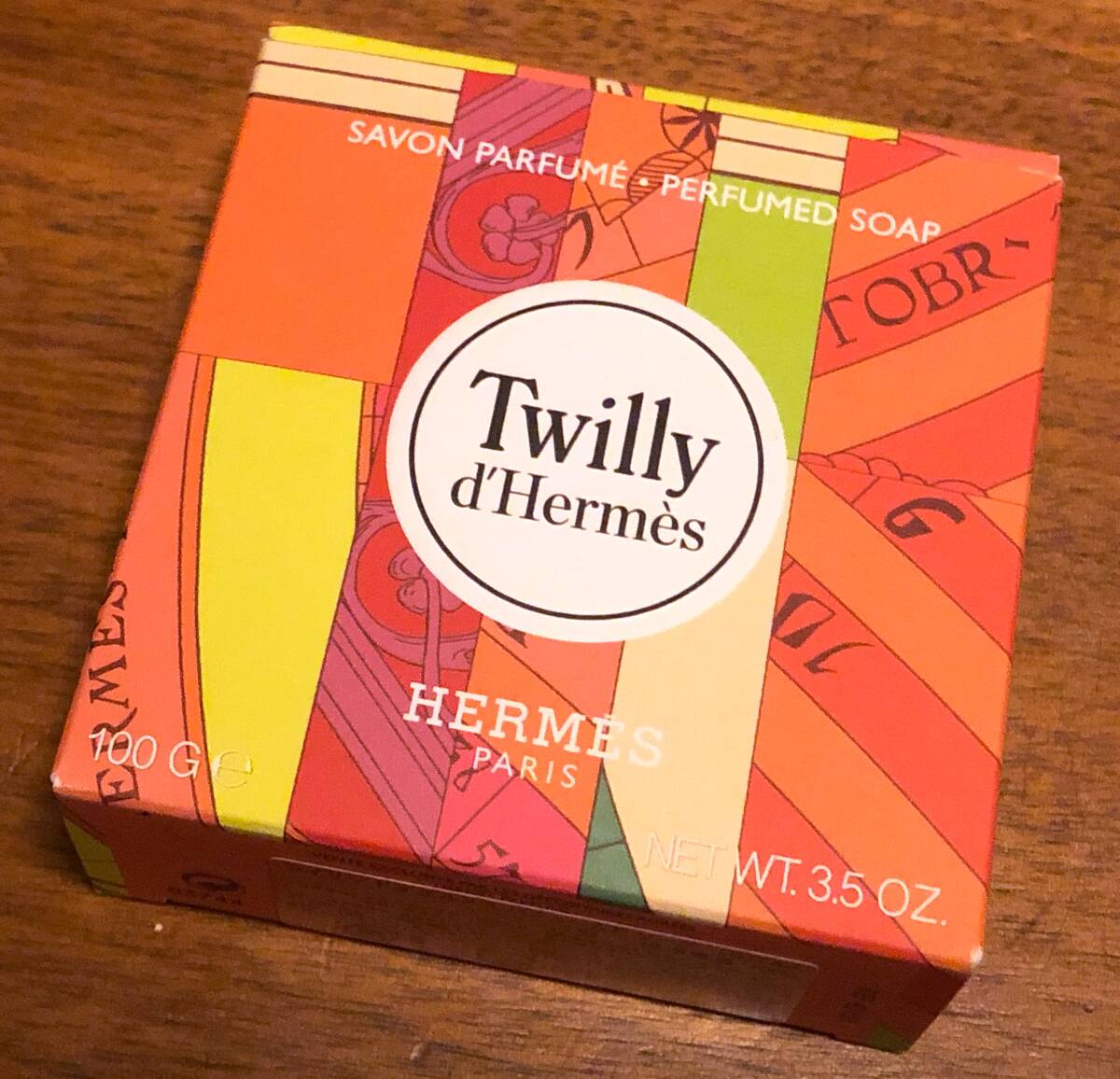 ★HERMES (エルメス) Twilly d'Hermes パフュームド ソープ/石鹸・化粧箱有り・100g★新品未使用品★