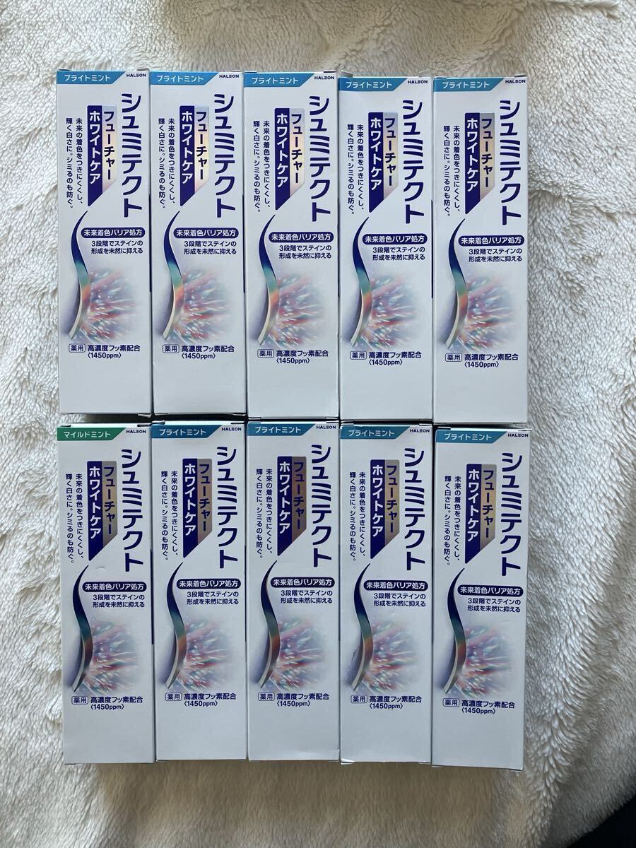 2026年購入 送料600円　　 シュミテクト フューチャーホワイトケア 歯周病ケア 歯磨き粉　80g 10本