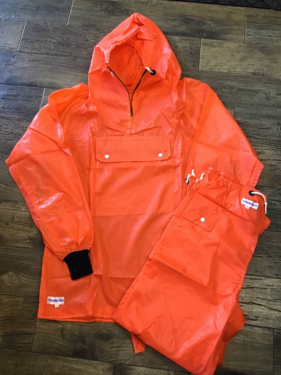Caravan　キャラバン　ヤッケ（シングル）　M　上下①　雨具　撥水防水加工 雨具　カッパ　登山　アウトドア
