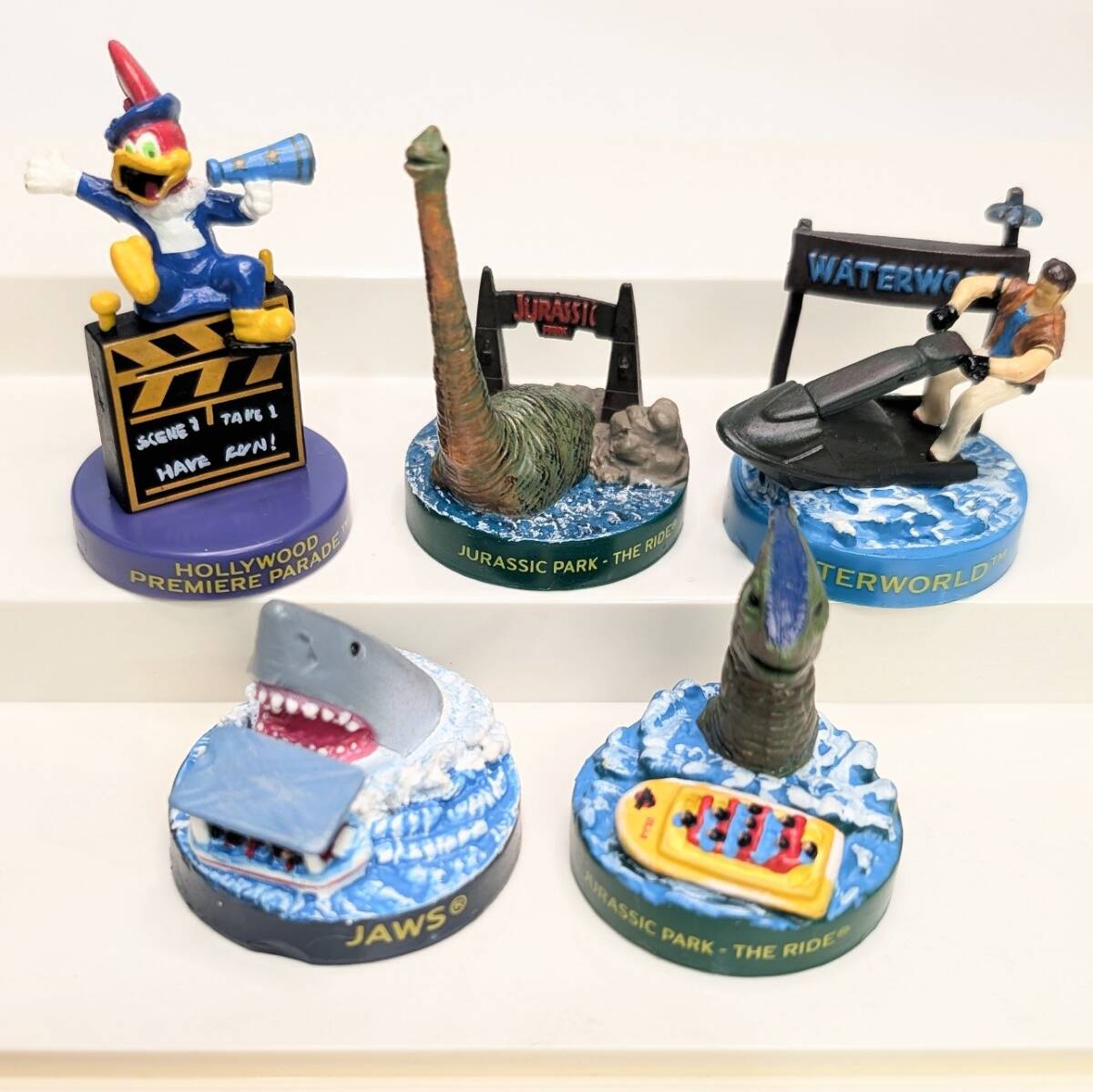 USJ コカコーラ ボトルキャップフィギュア 5個 まとめ売り 希少品 ユニバーサルスタジオジャパン