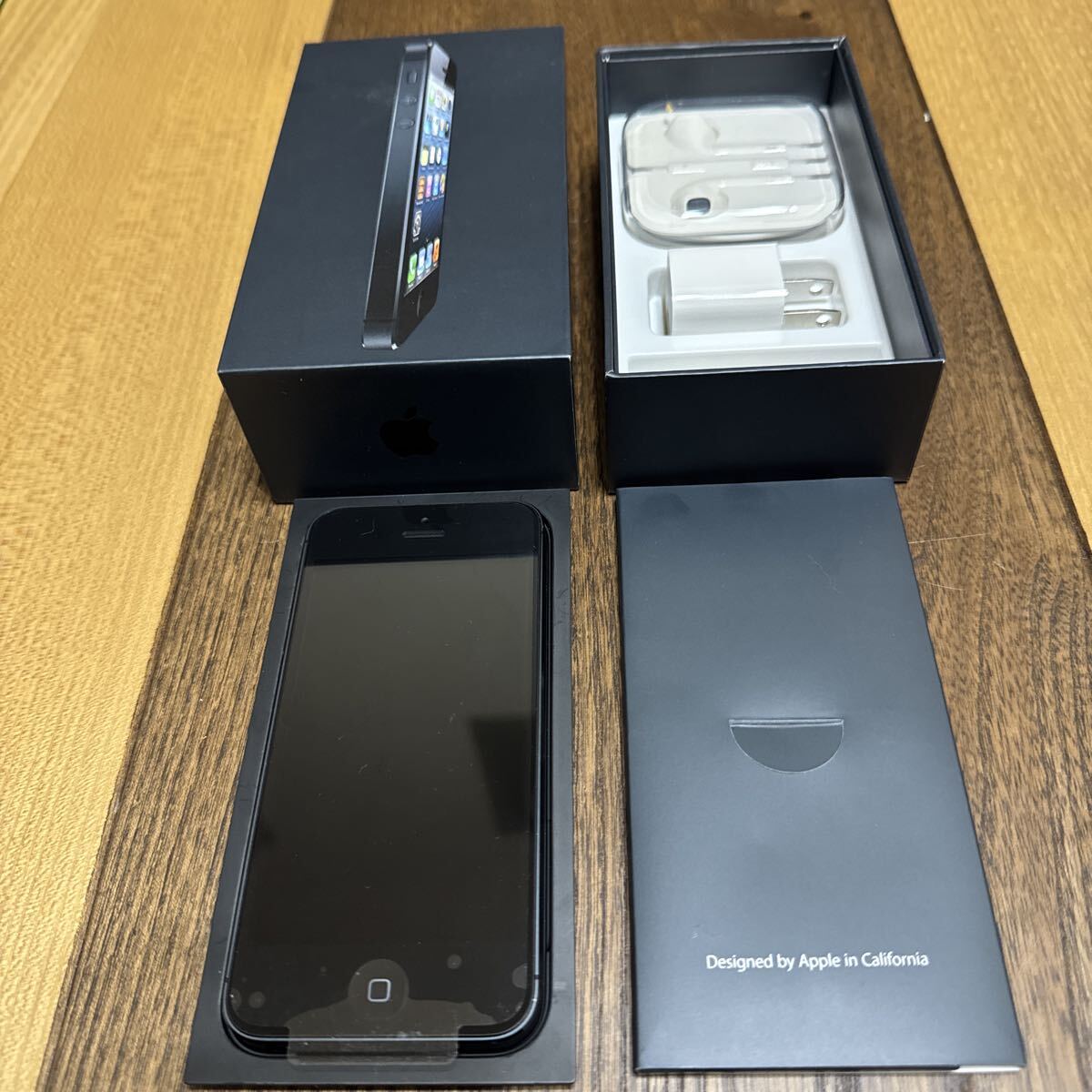 iPhone 5 16GB ブラック＆スレート SIMフリー未使用 送料無料