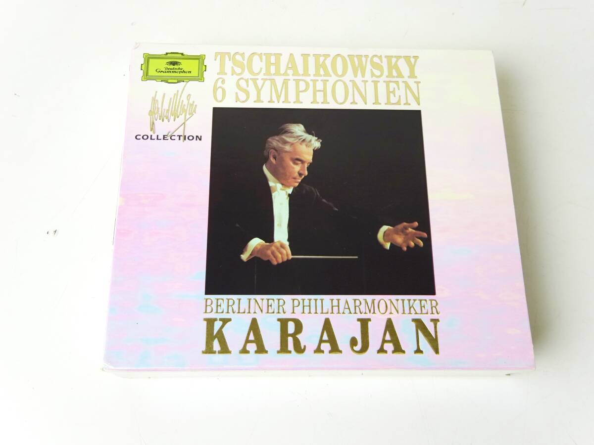 4CD カラヤンKARAJAN チャイコフスキー TSCHAIKOWSKY 交響曲 6 SYMPHONIEN