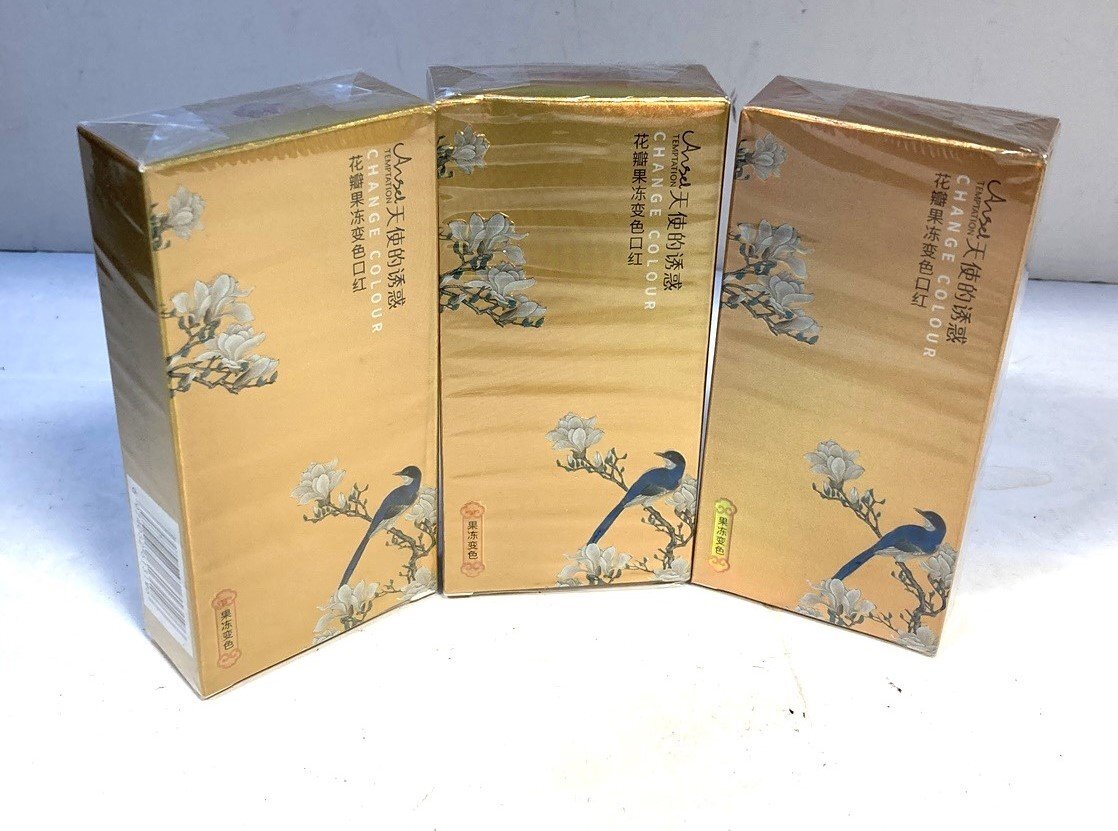 天使的誘惑　change　colour　口紅　3本　3色　リップ　コスメ　まとめ　未使用　未開封　