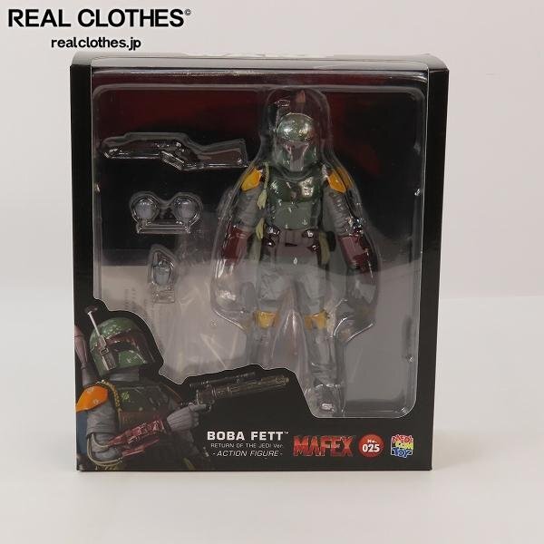 (F08)【値下/未開封】MEDICOM TOY MAFEX BOBA FETT(TM)(RETURN OF THE JEDI Ver.) ボバ・フェット フィギュア No.025[複数個選択可能]/000