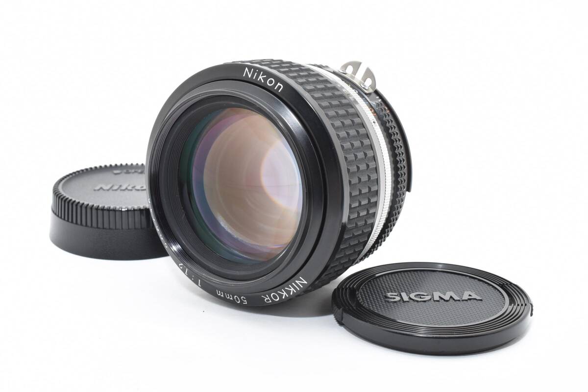 【超美品】ニコン Nikon Nikkor 50mm f/1.2 Ai-s #233