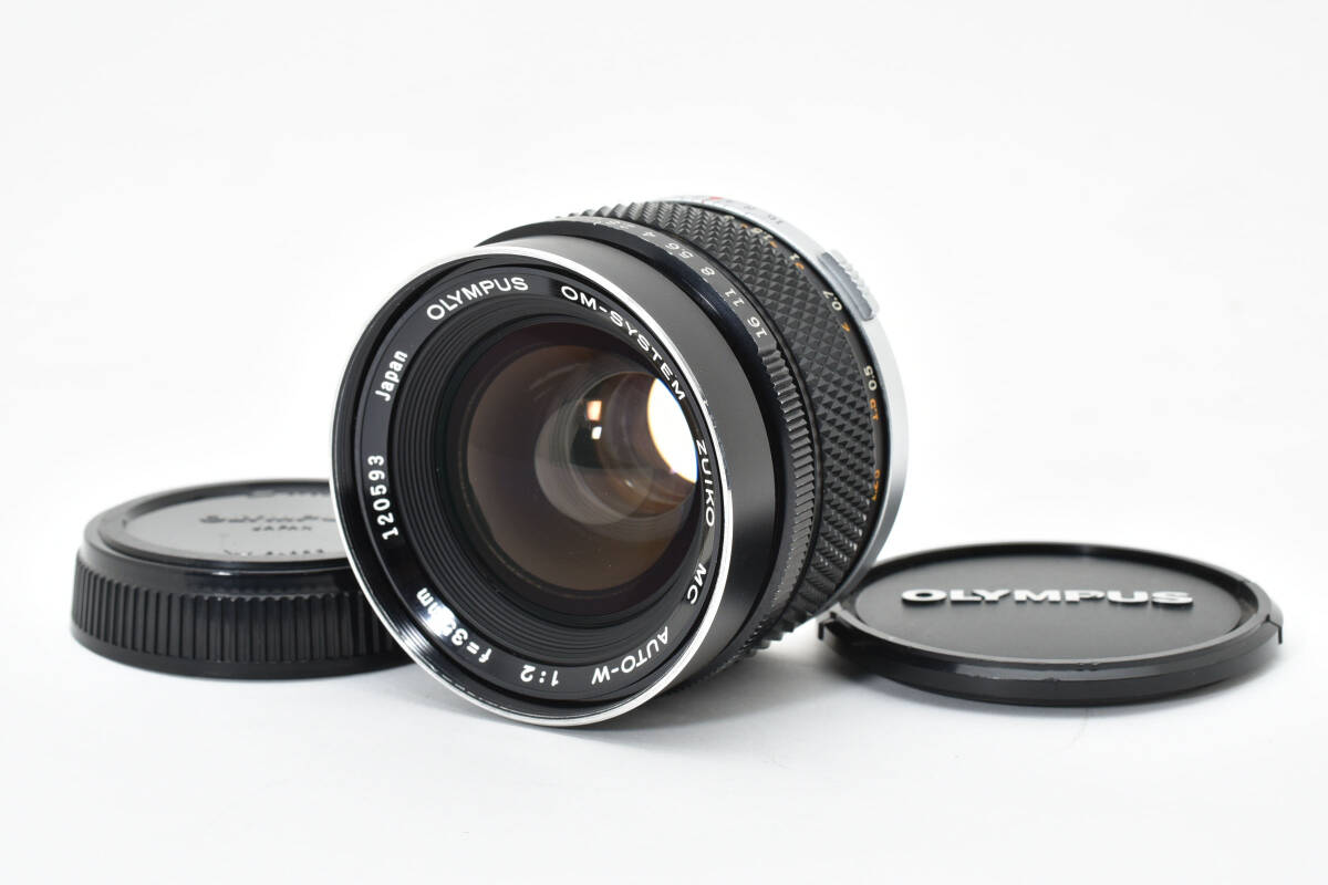 【美品】Olympus OM System Zuiko MC Auto W 35mm F/2 #241
