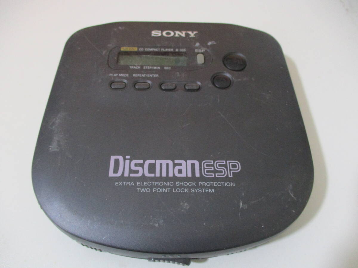 SONY　ソニー Discman ESP ポータブルCDプレーヤー D-335 c120