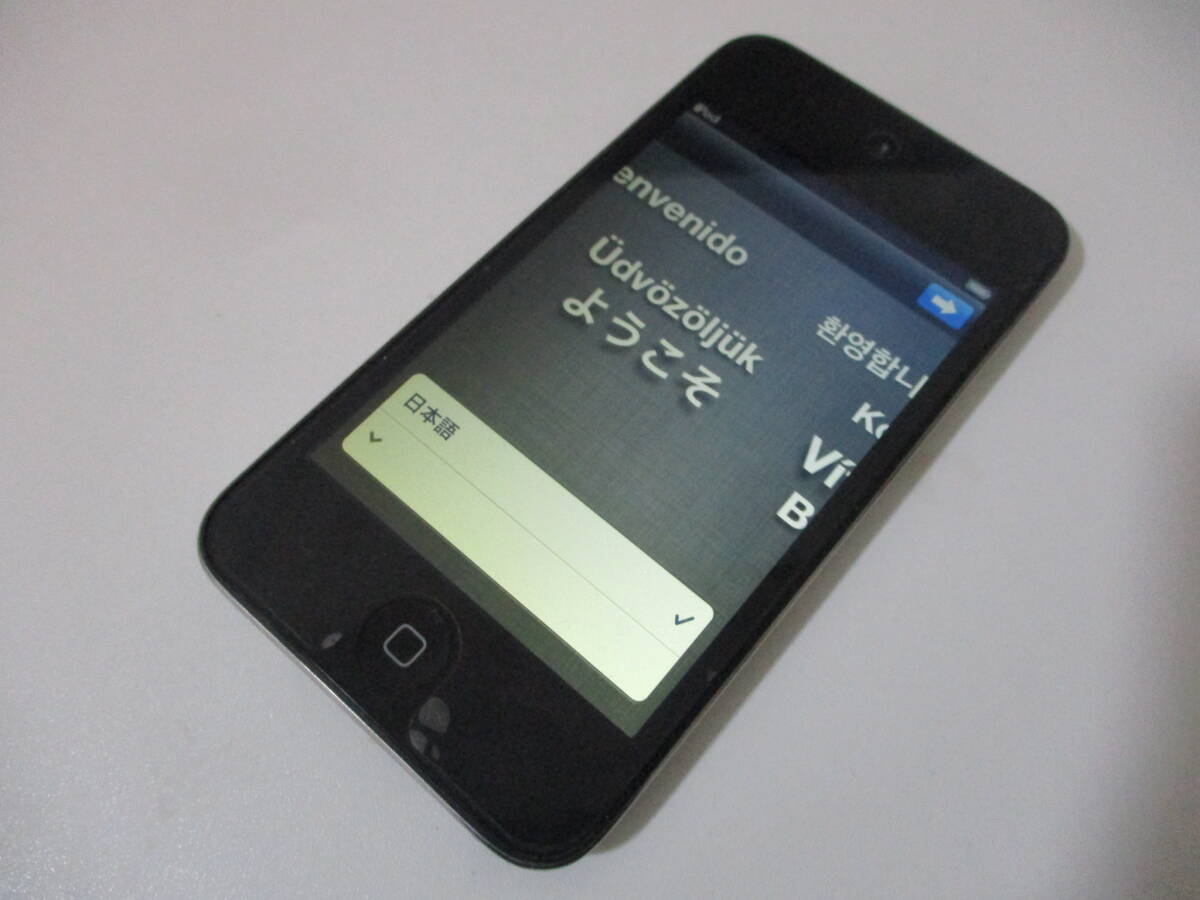 動作確認済 初期化済 アップル Apple iPod touch A1367 8GB デジタル音楽プレーヤー c174