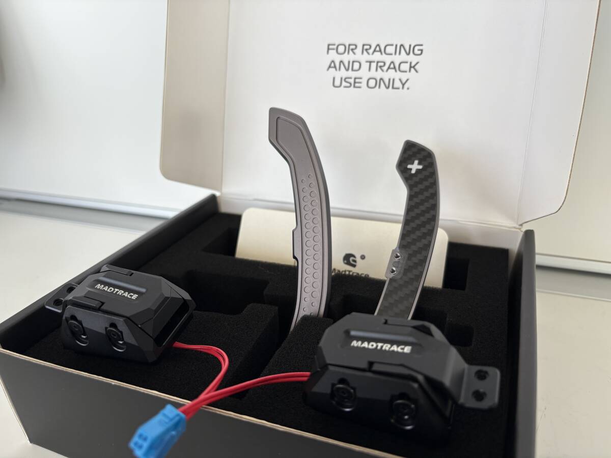 JQ Werks Madtrace Magnetic Paddles [アルミ/カーボンコンビ] BMW/MINI/SUPRA 用 マグネットパドル パドルシフト JQパドル No.26005