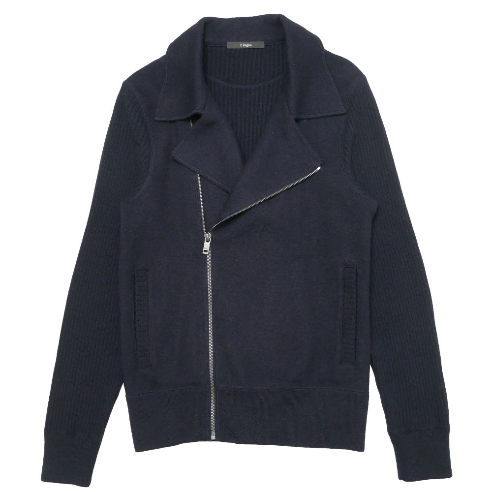 美品 Zegna ゼニア ジャケット サイズS ニットジャケット