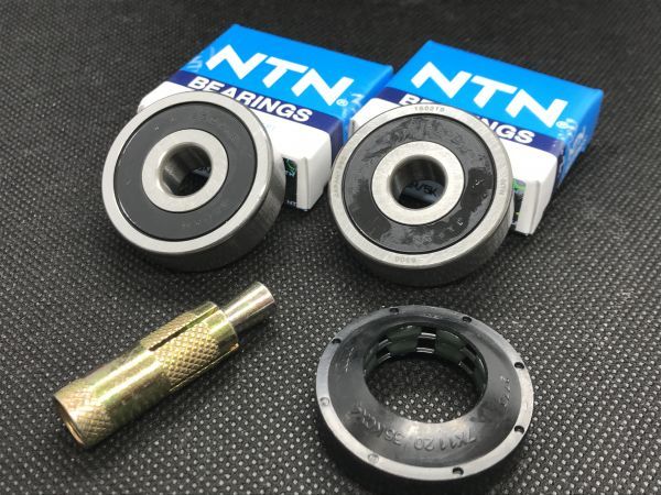 ヤマハ ジョグ ZR JOG エボリューション CV50 SA16J グリメカアルミフロントホイール ベアリング交換 抜き工具＆作業手順説明 ダストシール