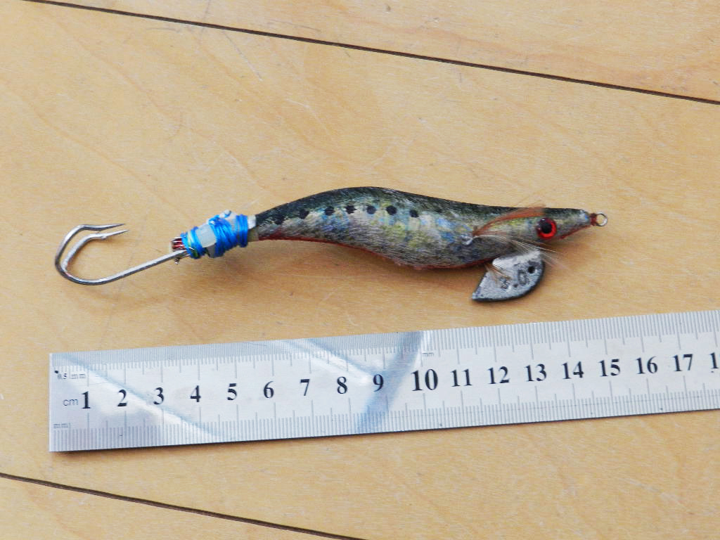 タコ用エギのハリ（タチウオのテンヤも）40本 カエシ付（タコ針、たこ針、タコエギ、蛸ハリ、蛸針、タコのエギ）☆定形外180円☆ 未使用