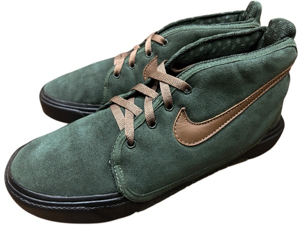 オールド レア NIKE ナイキ 日本企画 AIR SABAKU MID エアサバク 緑 アウトドアグリーン 2004年製 27cm US9 ビンテージ 限定 チャッカ 砂漠