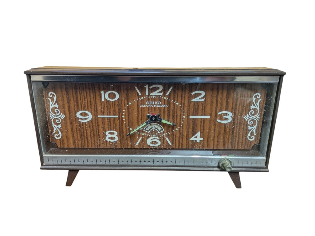 ★SEIKO セイコー　ゼンマイ時計 オルゴール付 CM716 昭和レトロ★
