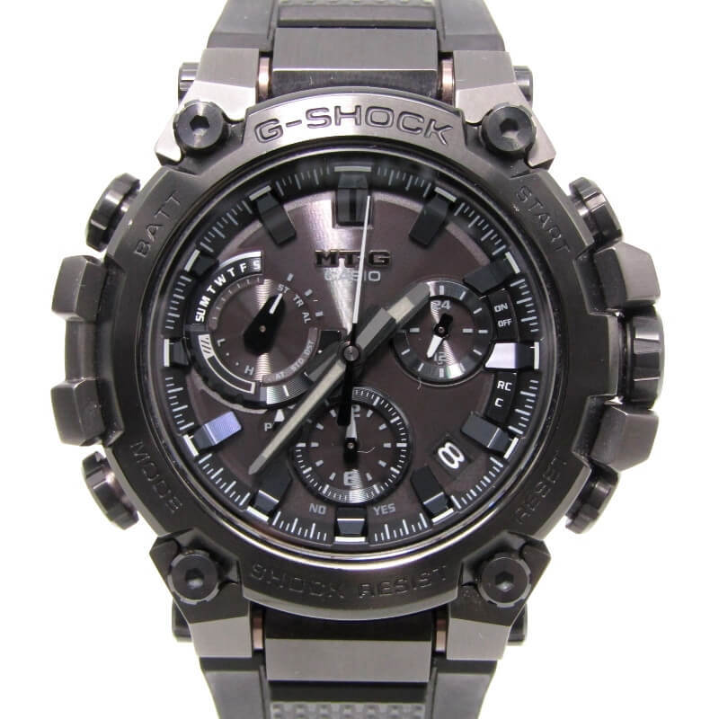 CASIO G-SHOCK Gショック MTG-B3000B-1AJF MT-G 電波ソーラー Bluetooth アナログ 日本製 モバイルリンク機能 ブラック 黒 28011682