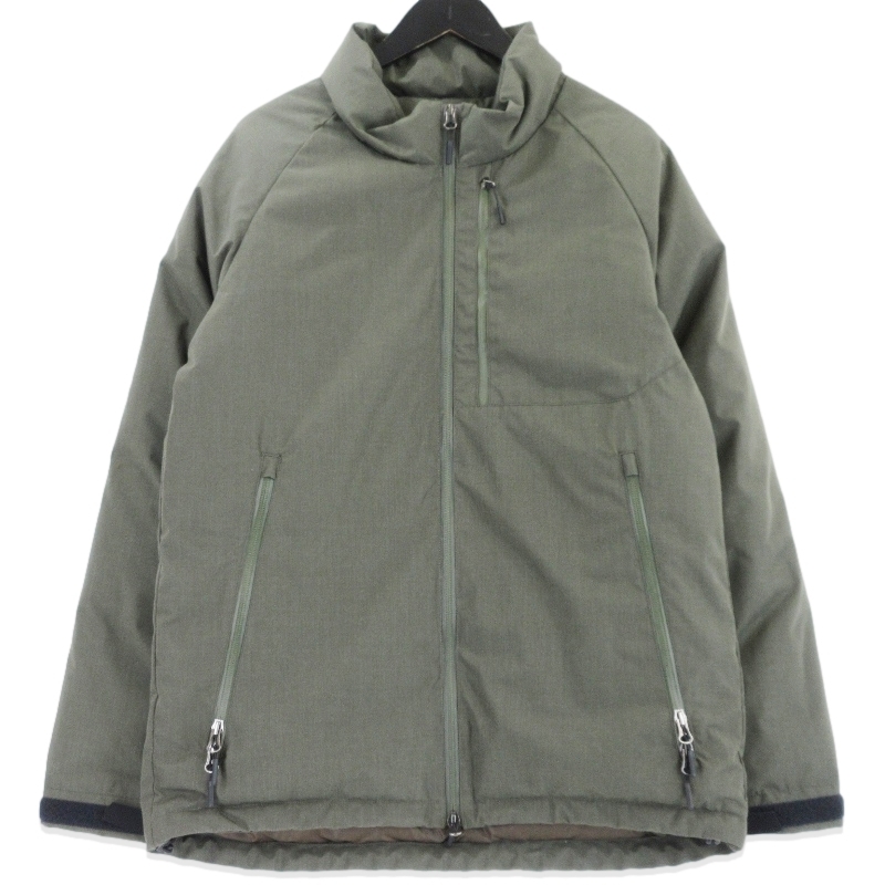 NANGA ナンガ ヒノック スタンドダウンジャケット HINOC 焚火 スタンドカラー カーキ M 99000330