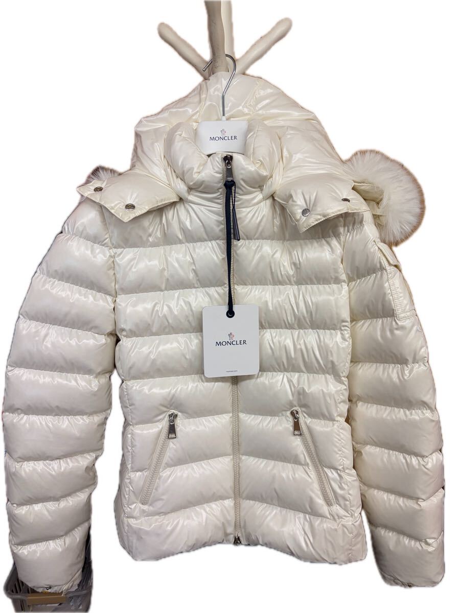 新品未使用☆MONCLER モンクレール BADY GIUBBOTTO ショートダウンジャケット レディース 0 ホワイト
