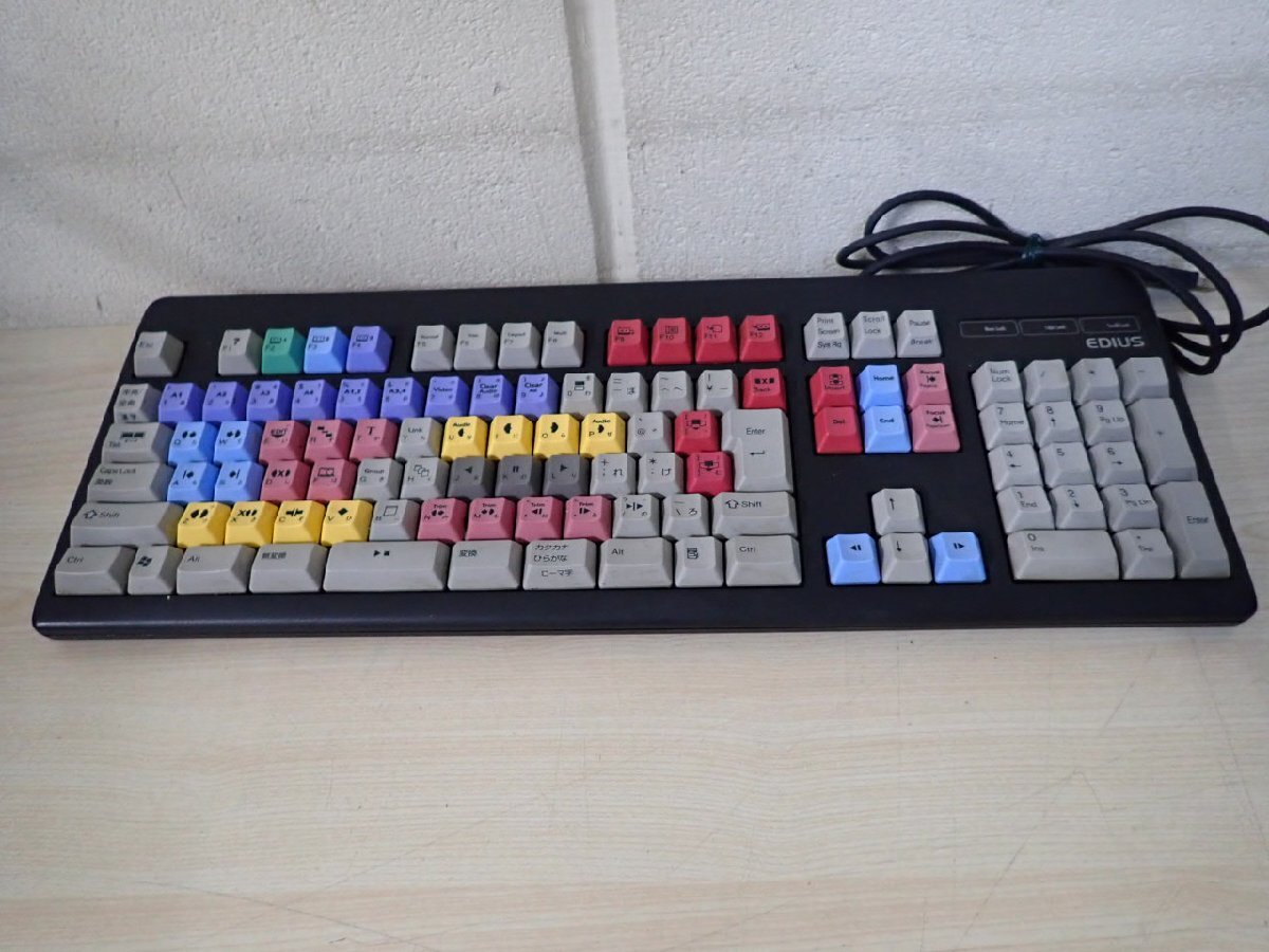 Canopus EDIUS 108 Keyboard キーボード ビデオ編集 日本語配列 USB接続 動作確認済(@1691)