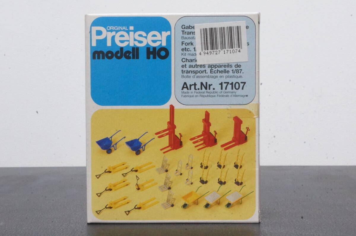 Preiser Art.Nr 17107 modell HO